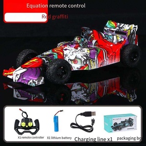 Sınır ötesi çocuklar serin elektrikli araba yarışı F1 kablosuz uzaktan kumanda formülü bir tırmanma araba çocuk modeli rc - Product Image 3