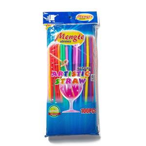 散装2024可重复使用的儿童塑料饮料瓶价格低廉，带盖和吸管 - Product Image 4