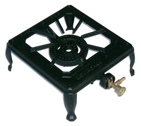 Burner Cooktop Outdoor Stove Camping Portable Gas Stove Single Burner with Gas Control Knob Size China Table