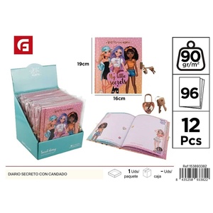 ロック付きの秘密の日記-学校用品と日記 - Product Image 1