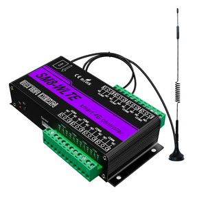 4G LTE FDD 2G GSM SMS Control remoto inteligente Controlador de relé de 8 canales ON/OFF Interruptor de salida de E/S SM8 Sensor de temperatura y humedad opcional - Product Image 1