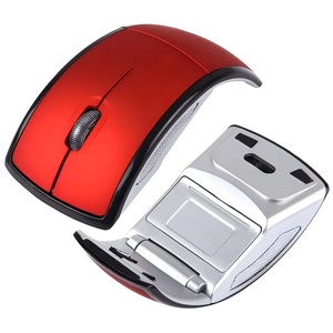 Mouse per Computer Wireless portatile Mini pieghevole 2.4Ghz con marchio personalizzato - Product Image 1