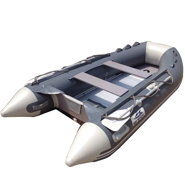 قارب قابل للنفخ قاع شفاف 2024 ASD-330 قارب للبيع