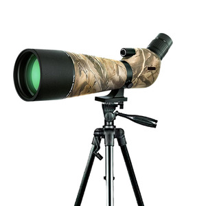 スポッティングスコープ25-75x60焦点望遠鏡ターゲット射撃バードウォッチングHDズーム単眼スポッティングスコープレンジファインダー付き