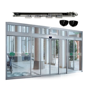 Smart Automatic Door Machine Automatic Glass Sliding Door Opening <strong>Systems</strong> - Product Image 1