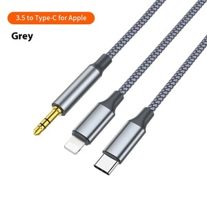 オーディオコンバータ3.5プラグタイプCケーブル出力カーオーディオプロジェクターコンピュータUSB 3.0コネクタ同軸タイプ - Product Image 3