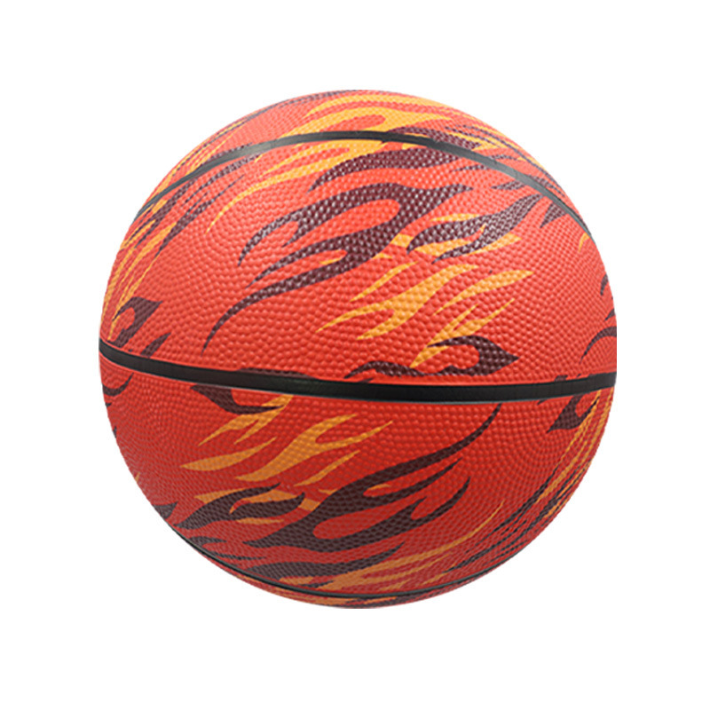 No 7 rubber flame red