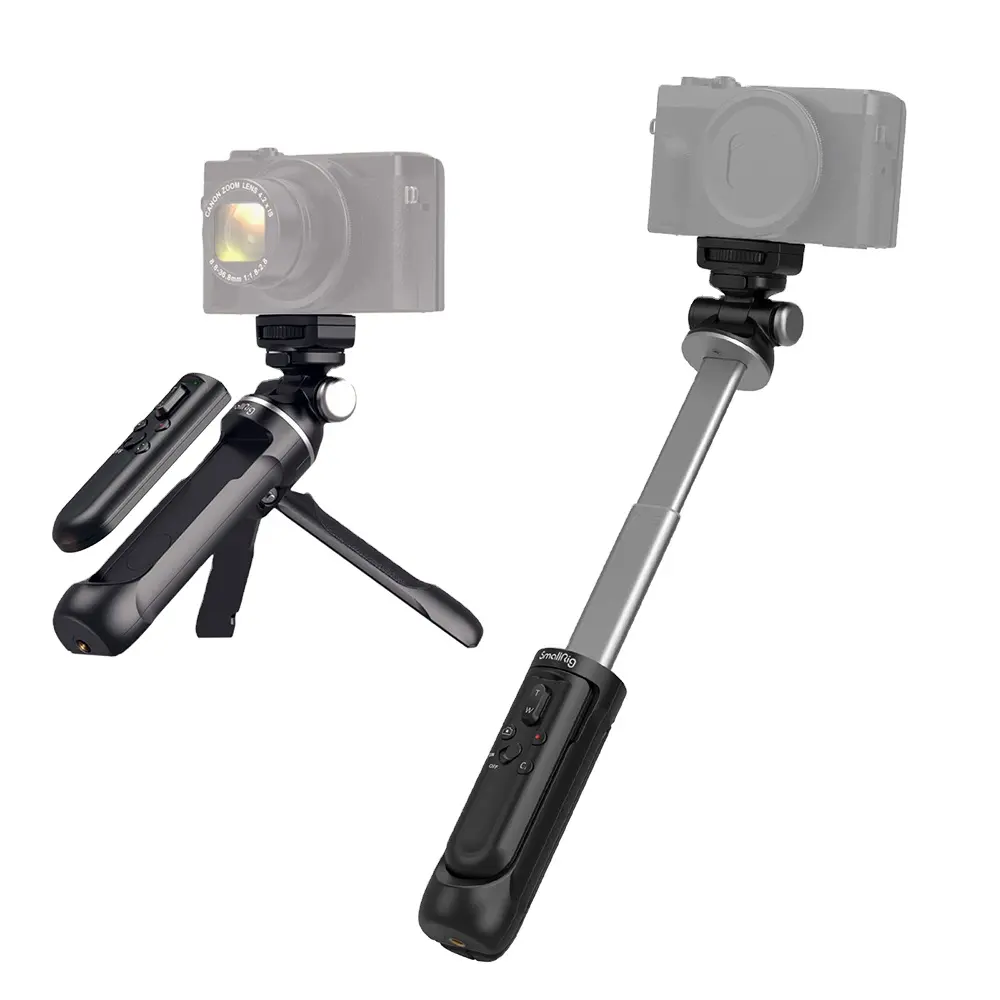 SmallRig拡張可能リモートワイヤレスカメラシューティンググリップVlogging三脚Selfie Stick for Sony Canon Ph oto/Video/Zoo