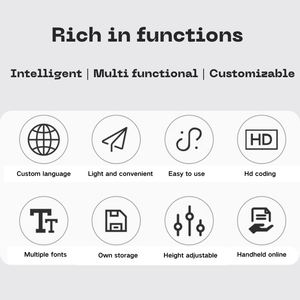 Intuitive 12.7mm <strong>Handheld</strong> Android Inkjet Coding Machine for Seamless Integration Into Your Production Line - Product Image 6