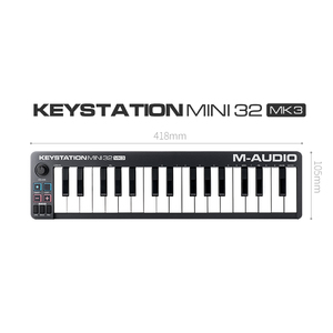 M-AUDIO Keystation Mini 32 MK3 32键键盘控制器专业轻量级音乐编排MIDI键盘 - Product Image 3