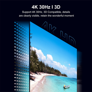 Divisor HDTV HD 4K a precio de fábrica, 1 en 4 salidas, distribuidor de audio y vídeo, divisores y convertidores HDTV de alta calidad - Product Image 3