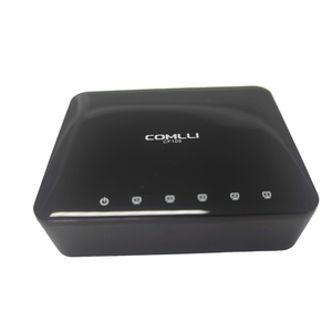 Desktop-Ethernet-Splitter 5-Port-Switch Uplink 100-Mbit/s-Netzwerkkonverter-Switch Lüfter loser, leiser, nicht verwalteter Netzwerk-Switch