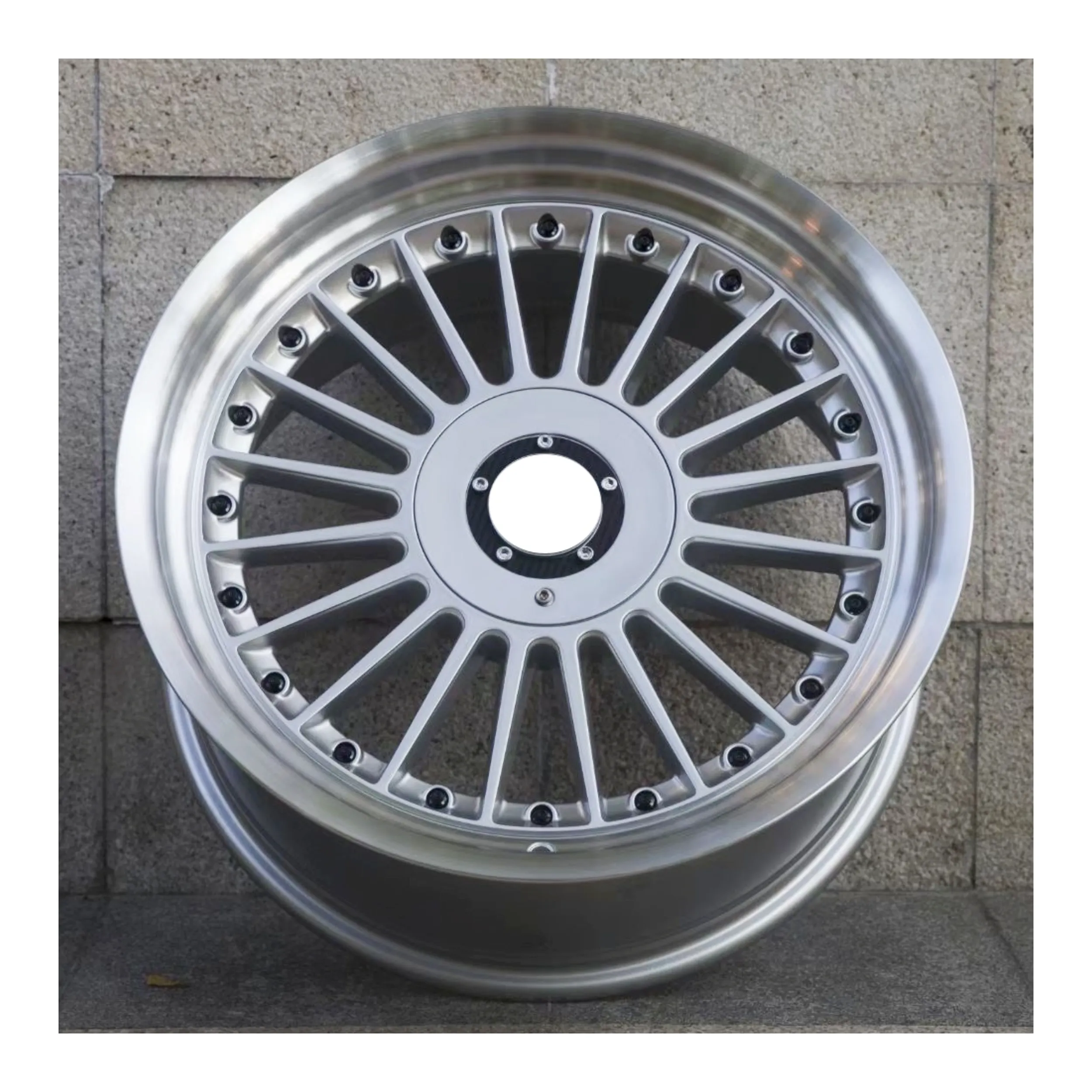 Bku racing 5x120 roues 17 18 pouces lèvres profondes concave 5 trous alliage jantes de voiture moyeux pour bmw E46 roues E38 E90 E92 E34 jantes