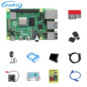 Nuovo computer originale Raspberry Pi 4B 1G 2G 4GB 8GB in stock Raspberry Pi 4 modello B 7 pollici 1024 * scheda di sviluppo kit schermo 600