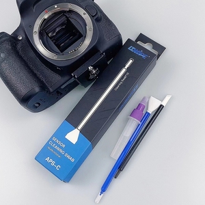 Kit de bastoncillos de microfibra para sensor de cámara de y limpieza de lentes COMS, bastoncillo de algodón con toallitas - Product Image 1
