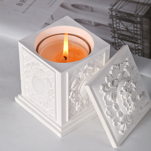 Retrocer nến thơm thạch cao cốc quà tặng sinh nhật khói và thơm trang trí nhà sáp đậu nành Lọ nến thơm - Product Image 3