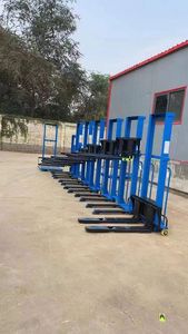 Elf oading/descarga tacktacker ortable leclectric alallet iift Stackers 1000kg - Product Image 5