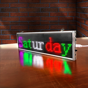 RGB полноцветный светодиодный дисплей для внутреннего освещения, плата для приложения, программа, текстовый рекламный дисплей, светодиодный рекламный щит, СВЕТОДИОДНЫЙ знак от производителя - Product Image 2