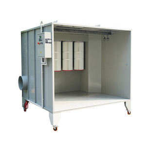 Compact <strong>Powder</strong> <strong>Coating</strong> System Electrostatic <strong>Powder</strong> <strong>Coating</strong> Machine With Paint Booth and Curing <strong>Oven</strong>