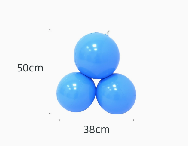Blue 3pcs