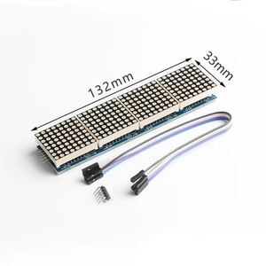 MAX7219 modulo microcontrollore modulo a matrice di punti 4 in un display - Product Image 4