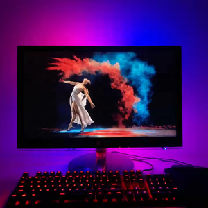 Feican Immersive PC Lights <strong>Software</strong> <strong>Control</strong> Screen Sync Immersion Strip Light for <strong>Computer</strong> Gaming Room Setup - Product Image 5