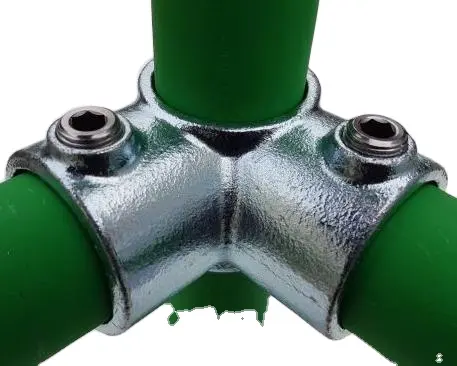 Chất lượng cao tùy chỉnh dễ uốn kẹp chìa khóa khuỷu tay sắt mạ kẽm Cấu trúc ống kẹp phụ kiện