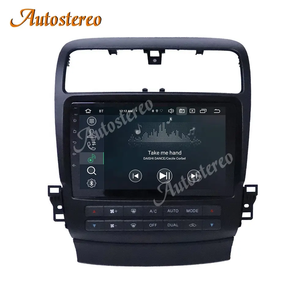 Kit multimídia para acura, tsx 2002-2013, android 10.0, 4g, lte, navegação por gps, rádio, tela sensível ao toque, estéreo, dsp