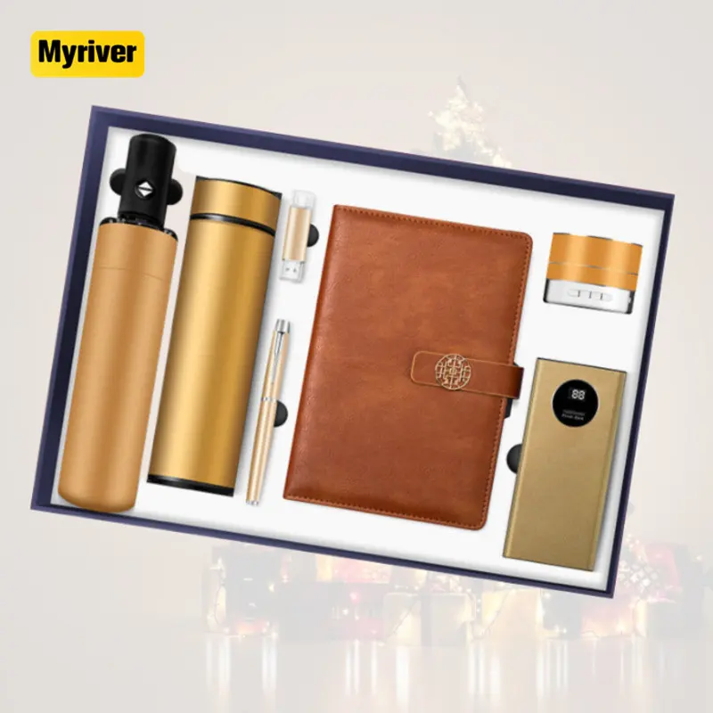 Myriver Low Moq regali commerciali promozionali classici chiavette Usb a fogli mobili penna regalo Business Set