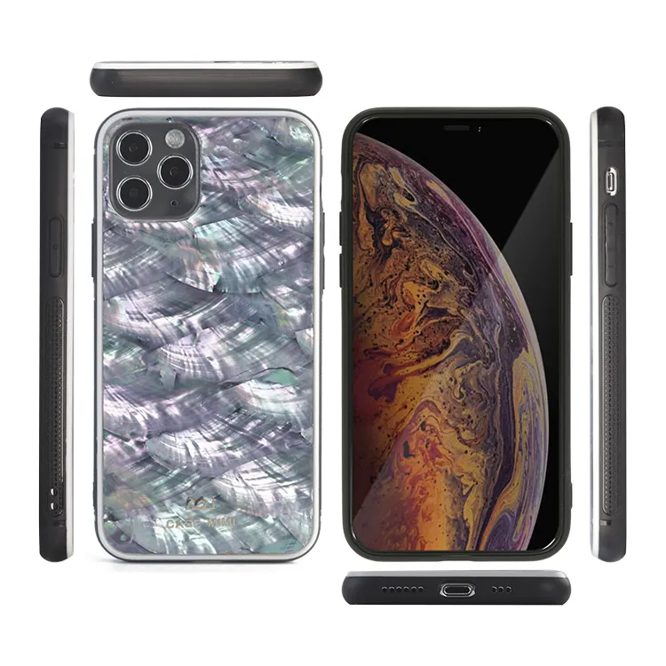En iyi satıcı epoksi reçine gerçek deniz kabuğu 2022 cep telefonu iPhone kılıfları 12 11 XS Max 6 8 artı