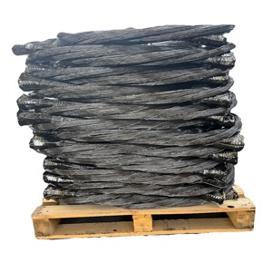 出厂价格黑色退火12g/13g/14gx14ft 16ft 18ft打包机线单环打包机扎带