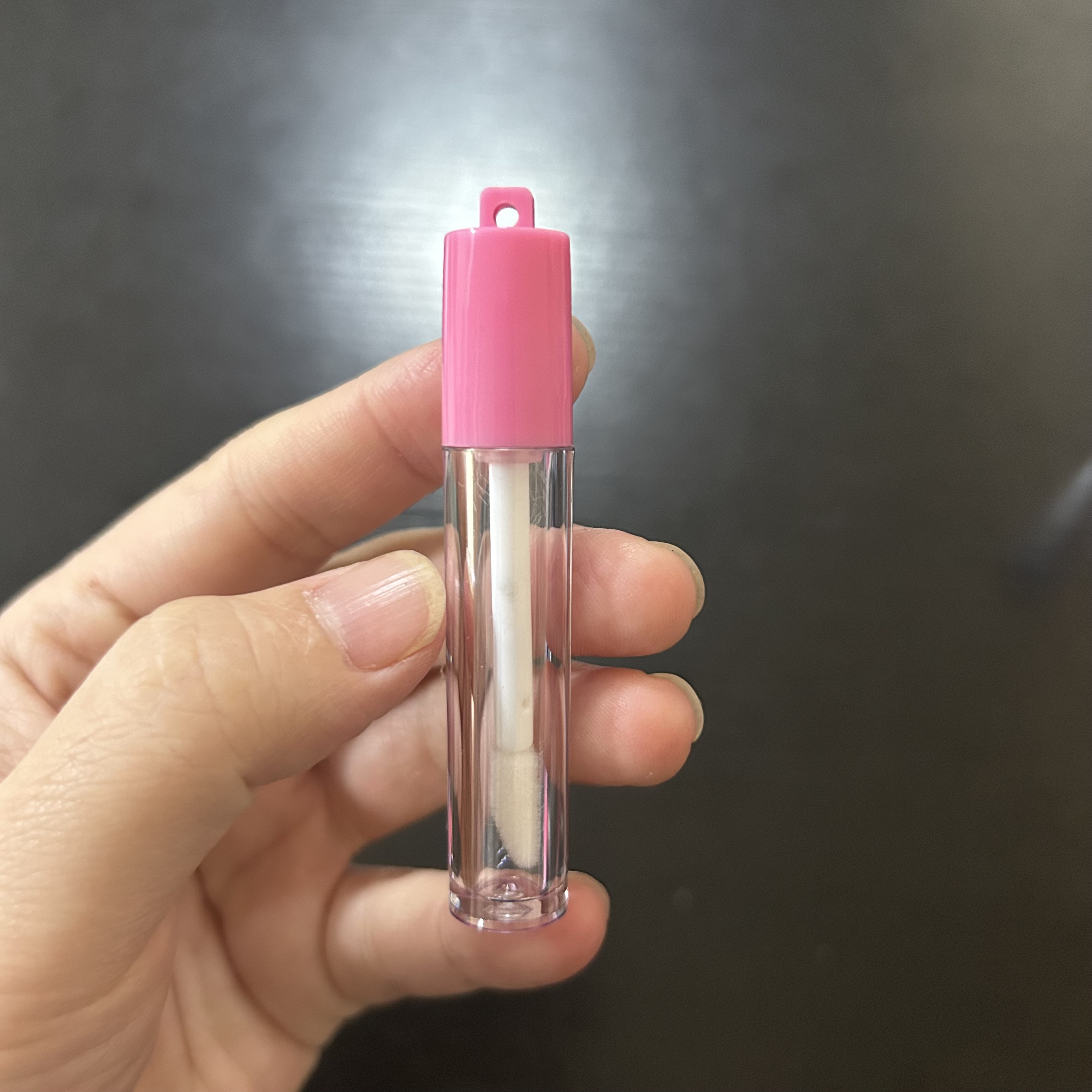 01 tube rose avec crochet