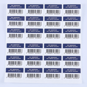 Personalizado de seguridad impreso al azar etiquetas de código de barras pegatinas Serialize secuencial código Qr Pegatina - Product Image 1