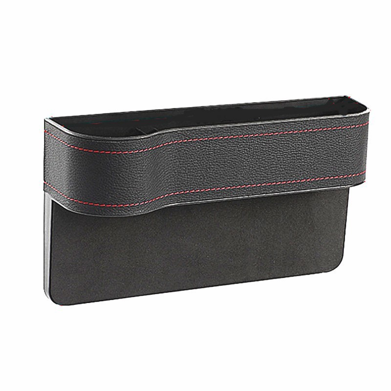 Bolso de cuero en ángulo recto - asiento del conductor negro