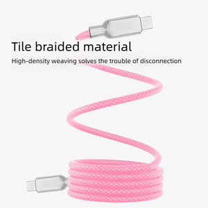 Neues 2024 Niedrigpreis-Datenkabel USB C Dual Connector Motorrad 6A 68w Handy-Programmier kabel Datenkabel - Product Image 6