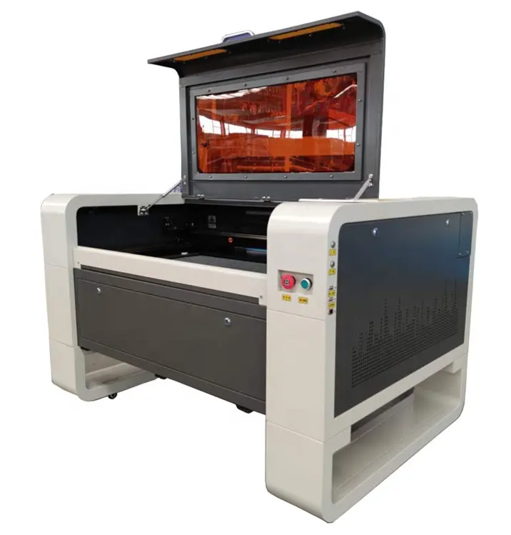 Nuovo Design VOIERN 9060 macchina per incisione e taglio laser CO2 incisore e taglierina laser CO2 60w 80W 100W in vendita