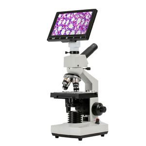 Microscopio de alta precisión Microscopio digital Equipo de laboratorio con monitor - Product Image 1