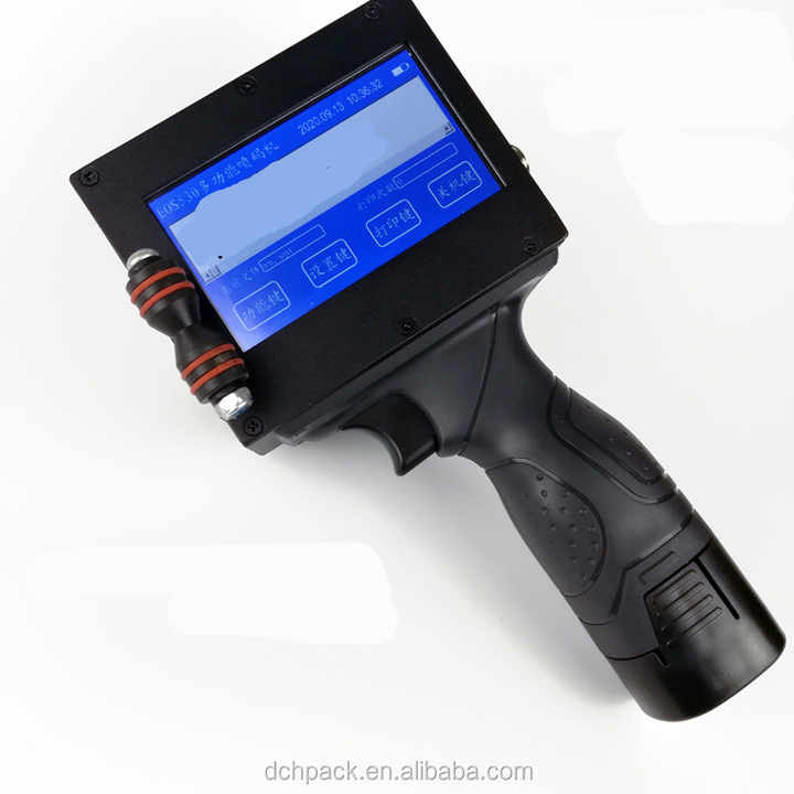 Mini impressora portátil de parede, impressora de jato de impressão, codificação de dados, mini fita de impressora portátil