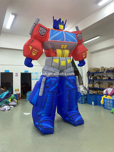 Bơm hơi khổng lồ Optimus Prime Đỏ Inflatable Transform xe robot để bán - Product Image 2