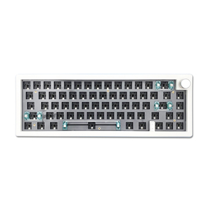 Teclado mecánico GMK67/TESTER68, Kit de teclado de 67 teclas intercambiable en caliente, luz RGB con cable, teclado personalizado de 3 modos - Product Image 1