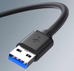 สายต่อขยาย USB3.0ยาว1ม. 2ม. USB ตัวผู้ไปยัง USB สายต่อขยาย AM AF สำหรับคอมพิวเตอร์ขวดไดรฟ์ U ดิสก์เมาส์คีย์บอร์ด - Product Image 6