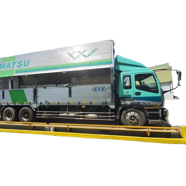 ZONJLI standart kamyon ölçeği 60 ton 3x18m araç tartı kantar kamyonu ölçekler