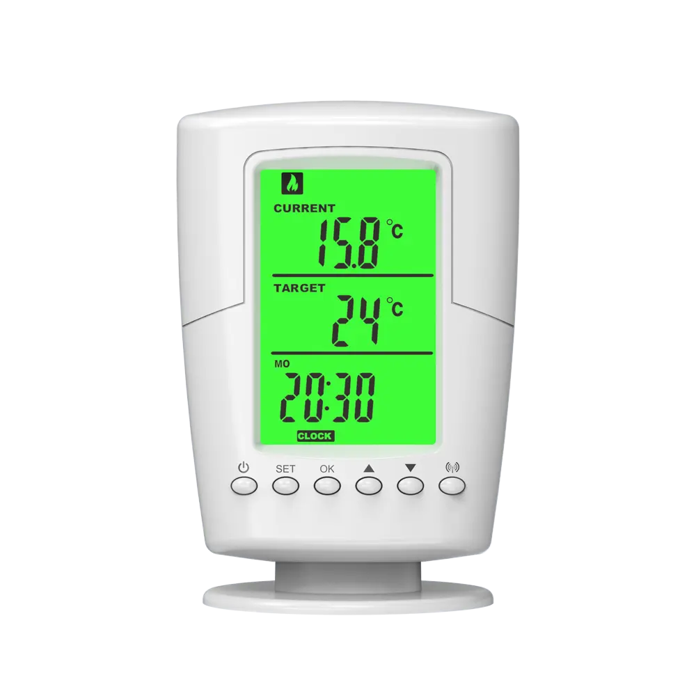 Venta caliente europeo y americano de la calefacción de piso digital automática y control de la temperatura por termostato