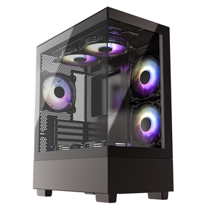 XYZCASE yeni OEM serin Pc oyun durumda oyun hesaplama masaüstü Atx/m-atx/itx durumlarda oyun Pc bilgisayar kılıfları - Product Image 2