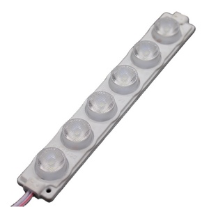 Büyük görüş açısı DC 12V 6 LED 3W 2835 RGB flaş gerek kontrolör yan ışık enjeksiyon modülü reklam kutusu için - Product Image 1