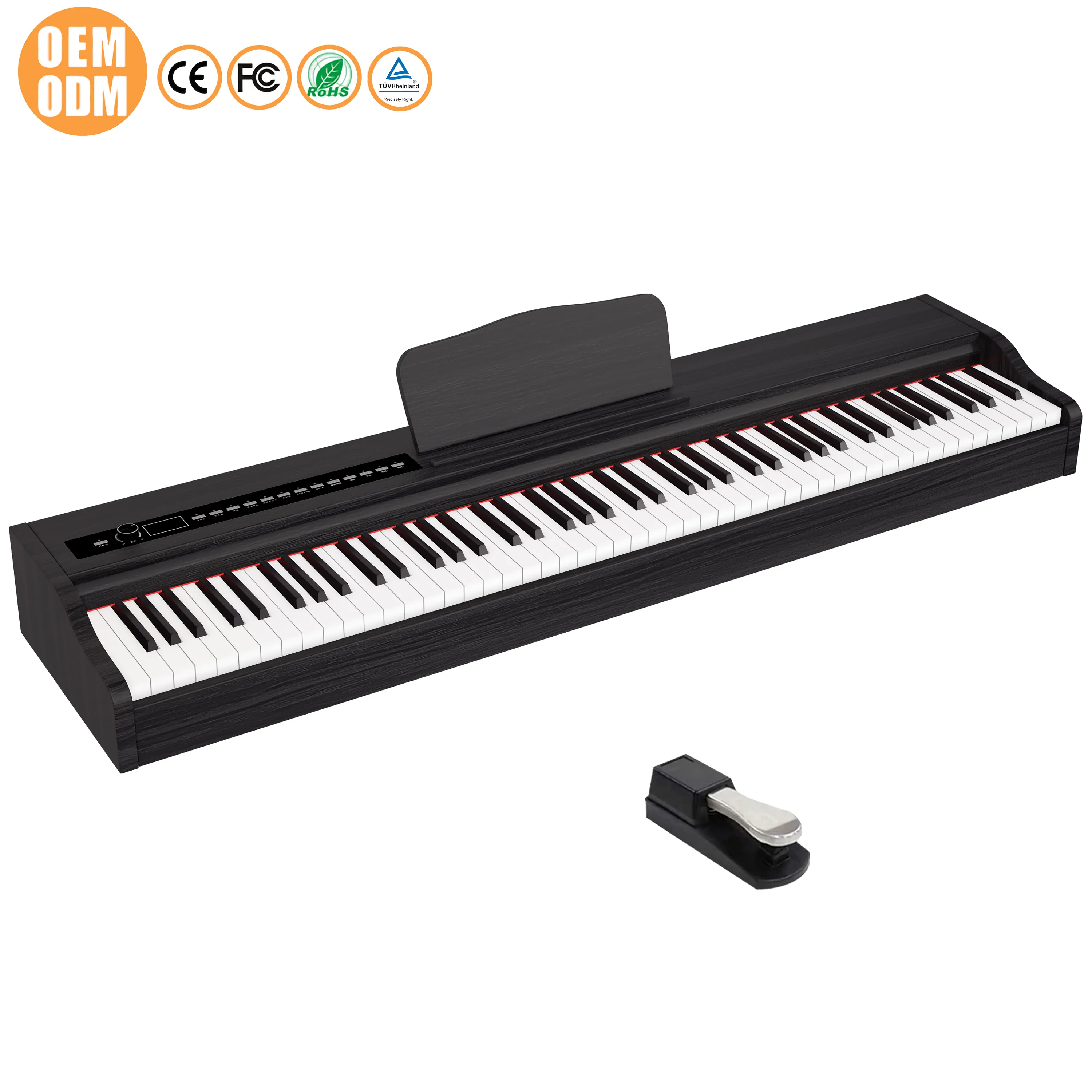 LeGemCharr piano digital 88 teclas piano eletrônico teclado piano elétrico digital