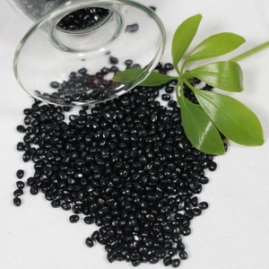 深黑色HDPE LDPE LLDPE聚乙烯颗粒PP PE ABS载体炭黑母料用于塑料 - Product Image 2