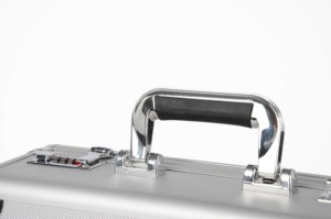 Tùy Chỉnh Màu Đen Bạc Lưu Trữ Nhôm Điện Dụng Cụ Tay Kit Khoan Điện Mang Theo Kim Loại Trường Hợp Thiết Bị Hộp Công Cụ - Product Image 4