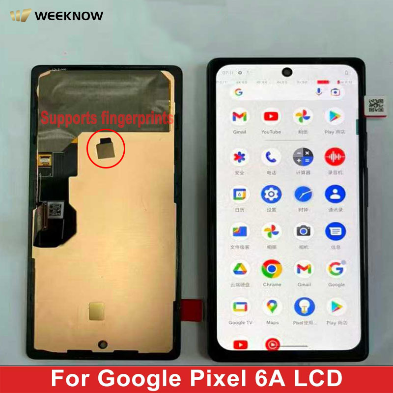 For Google Pixel 6A OLED Original size