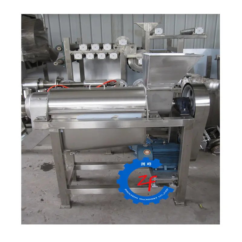 Ticari 500-1000 kg/saat çift vidalı hindistan cevizi meyve suyu ekstraktör makinesi